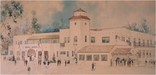 Spanish Ballroom, Architect Rendering 1933